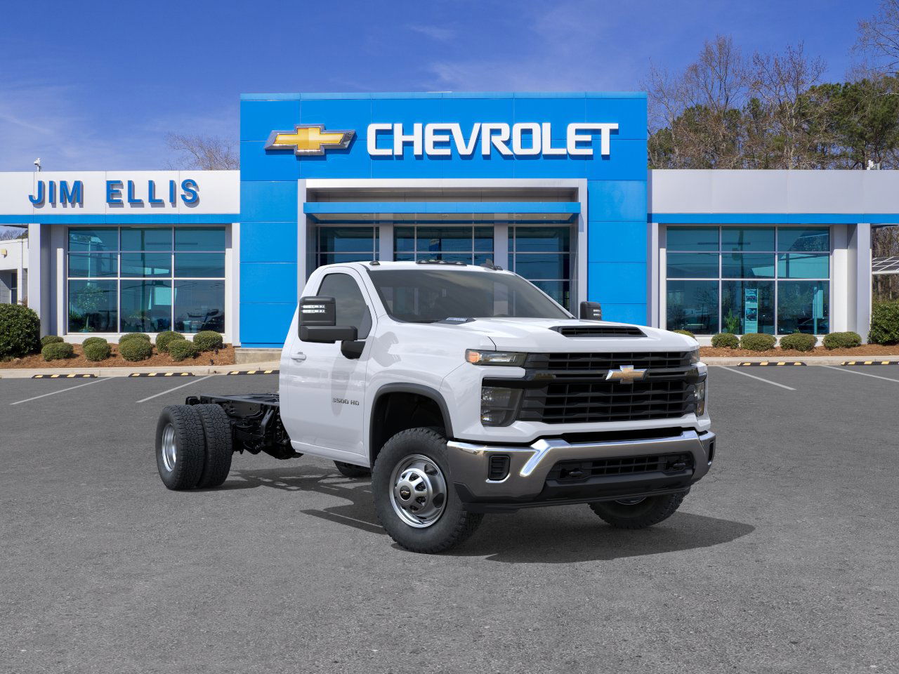 New 2025 Summit White Chevrolet Work Truck image 6