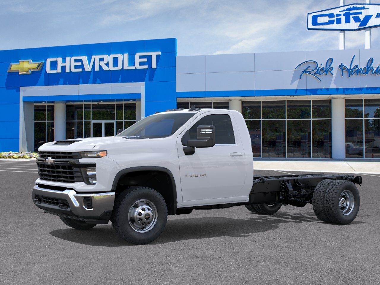 New 2025 Summit White Chevrolet Work Truck image 27