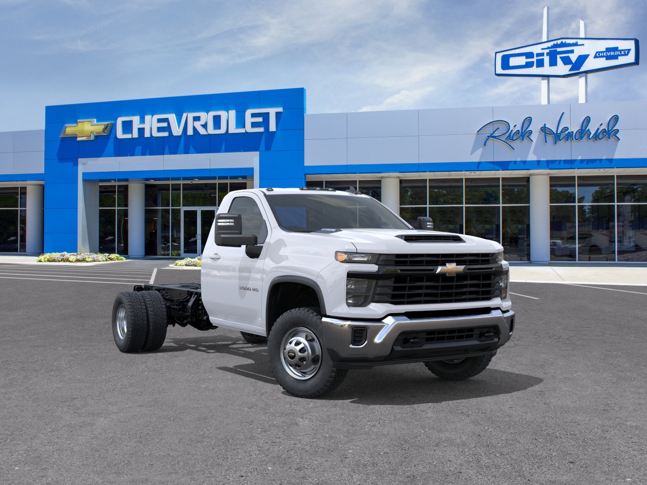 New 2025 Summit White Chevrolet Work Truck image 26