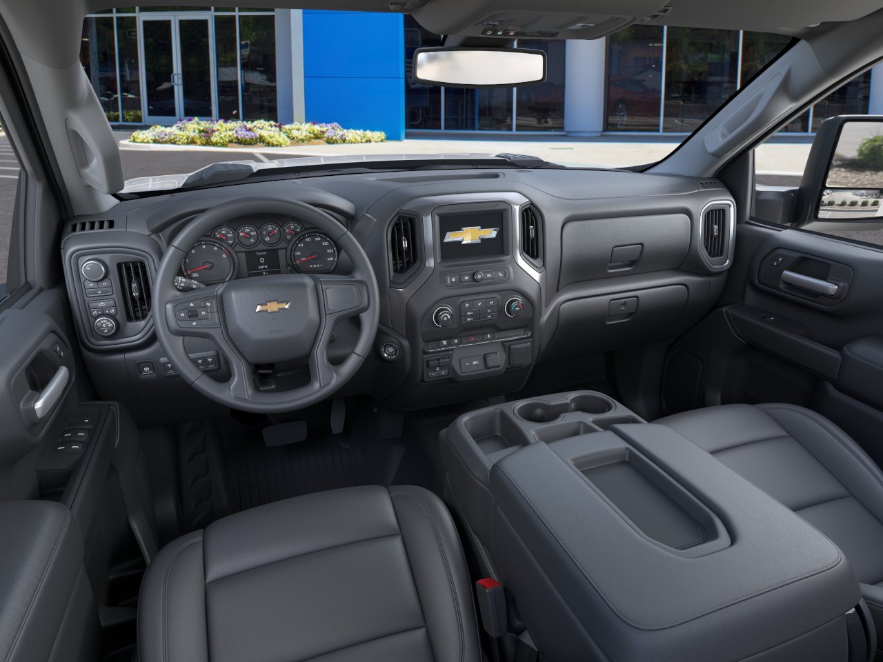 New 2025 Summit White Chevrolet Work Truck image 40
