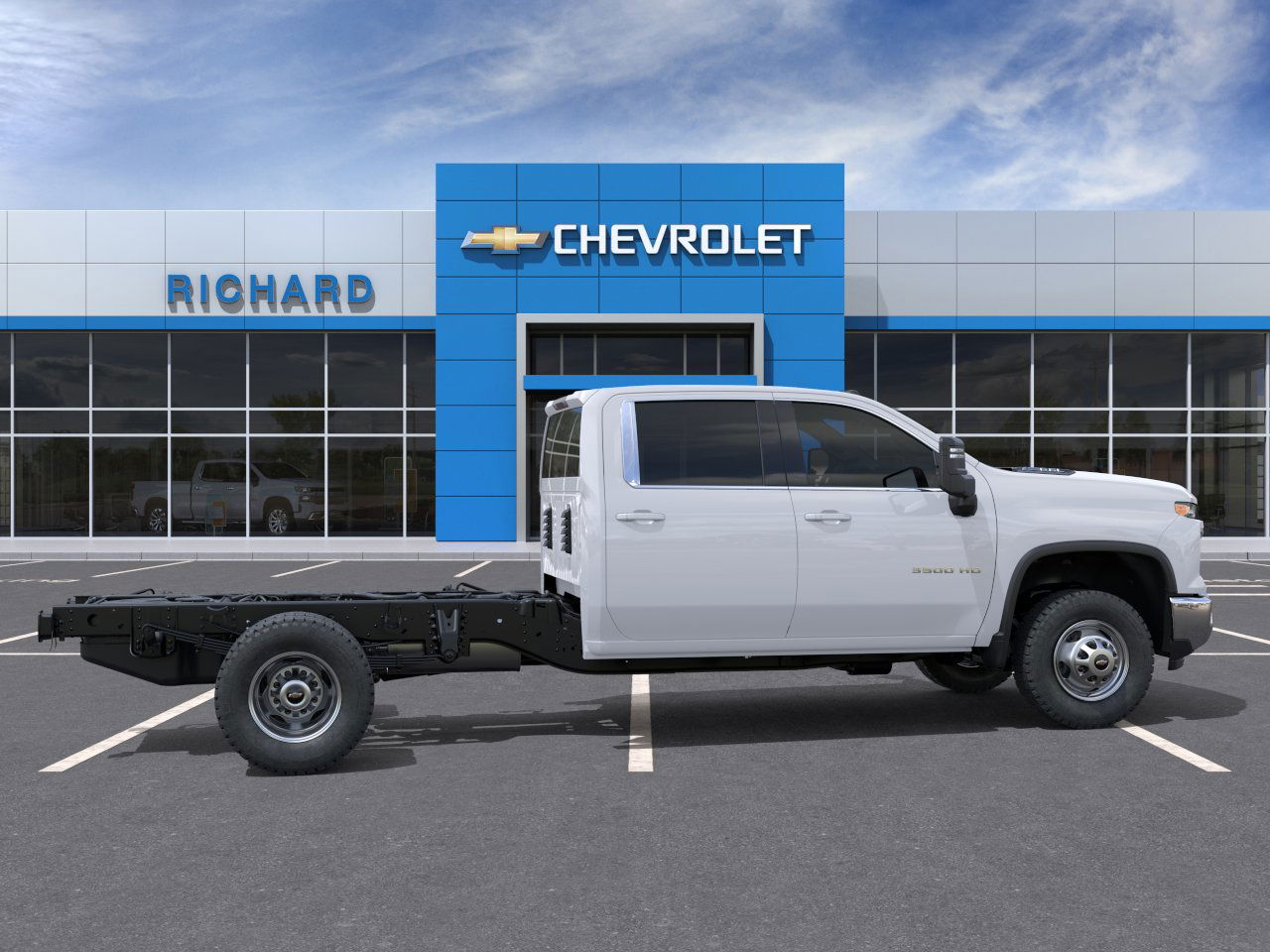 New 2026 Summit White Chevrolet Work Truck image 13