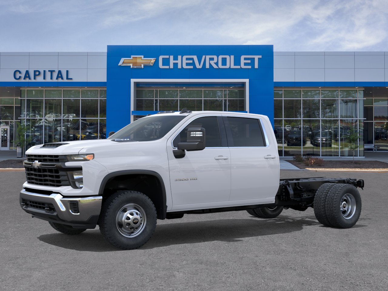 New 2026 Summit White Chevrolet Work Truck image 2
