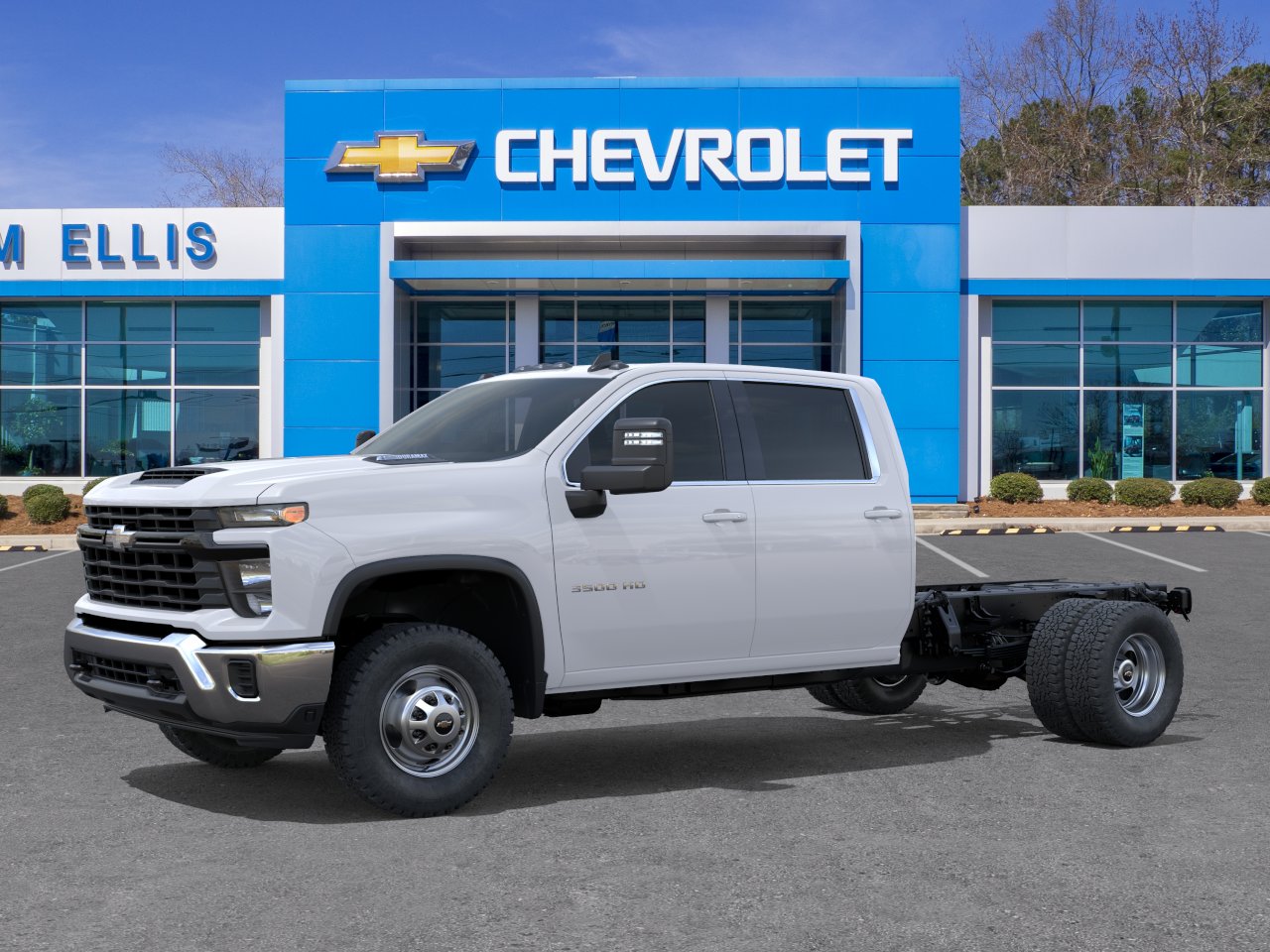 New 2026 Summit White Chevrolet Work Truck image 2