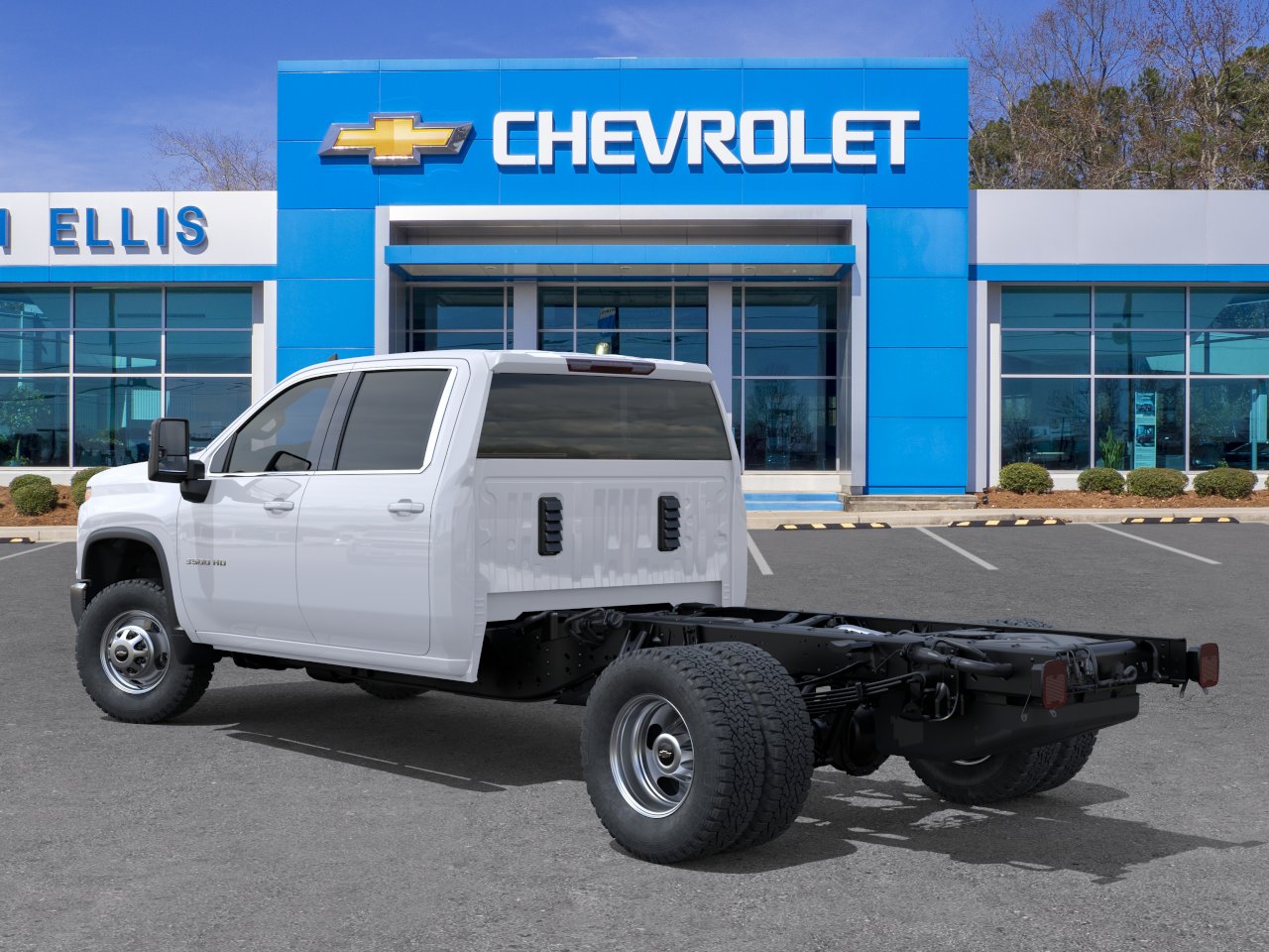 New 2026 Summit White Chevrolet Work Truck image 3