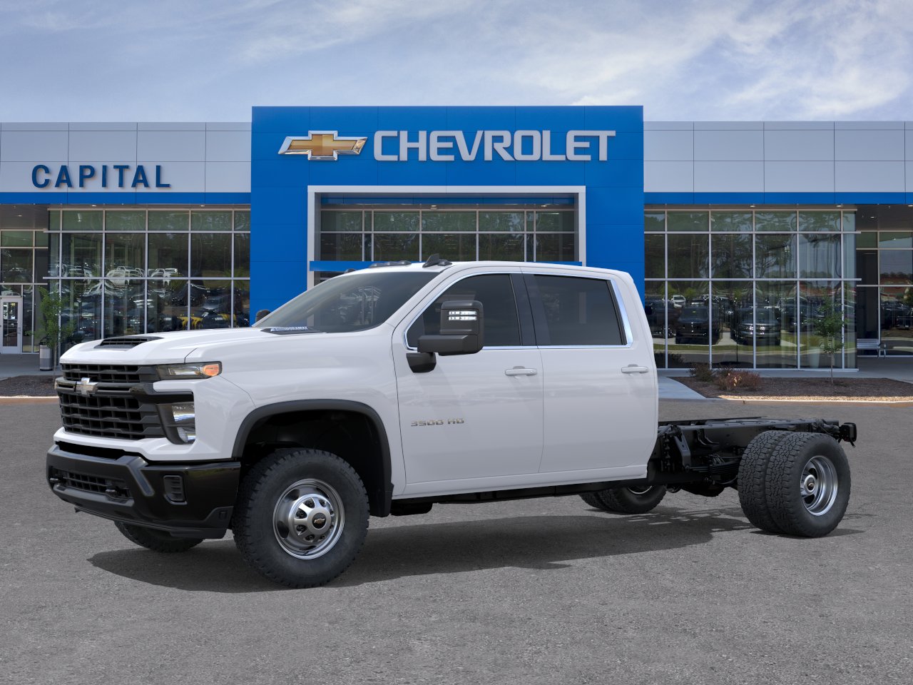 New 2026 Summit White Chevrolet Work Truck image 2