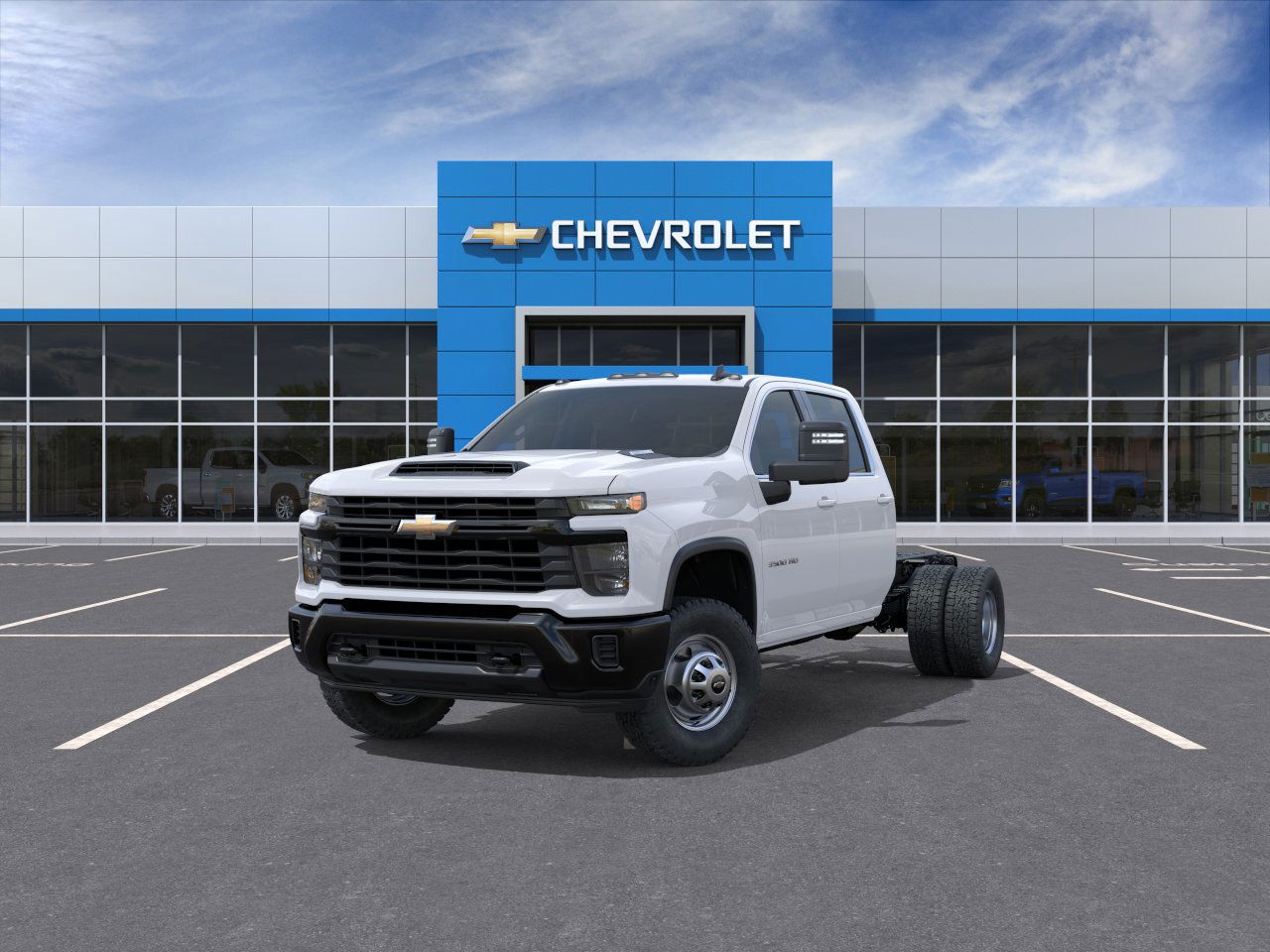 New 2025 Summit White Chevrolet Work Truck image 46