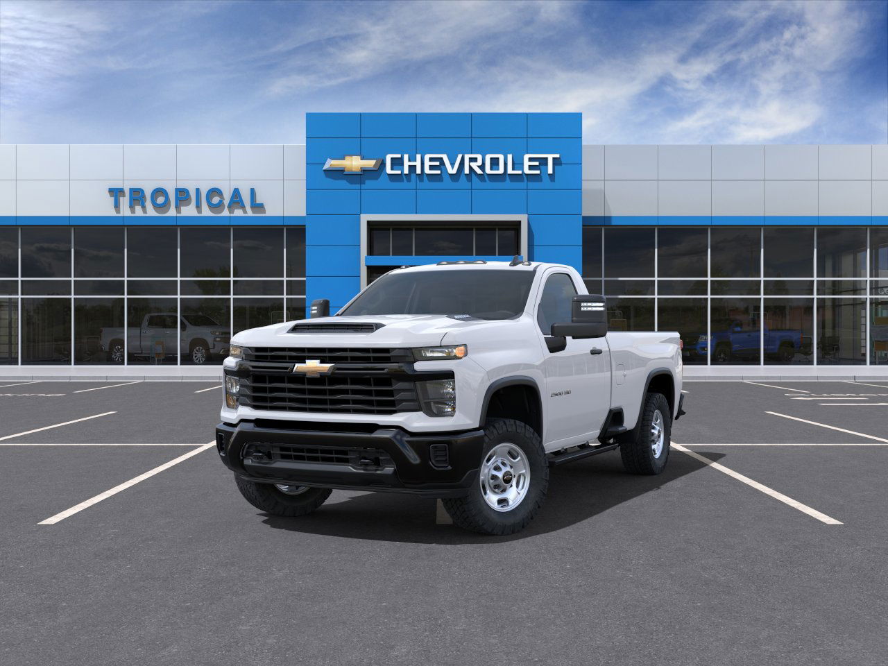 New 2025 Summit White Chevrolet WT image 39