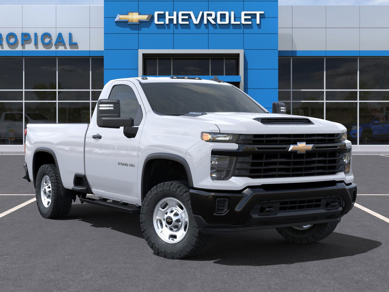 New 2025 Summit White Chevrolet WT image 38