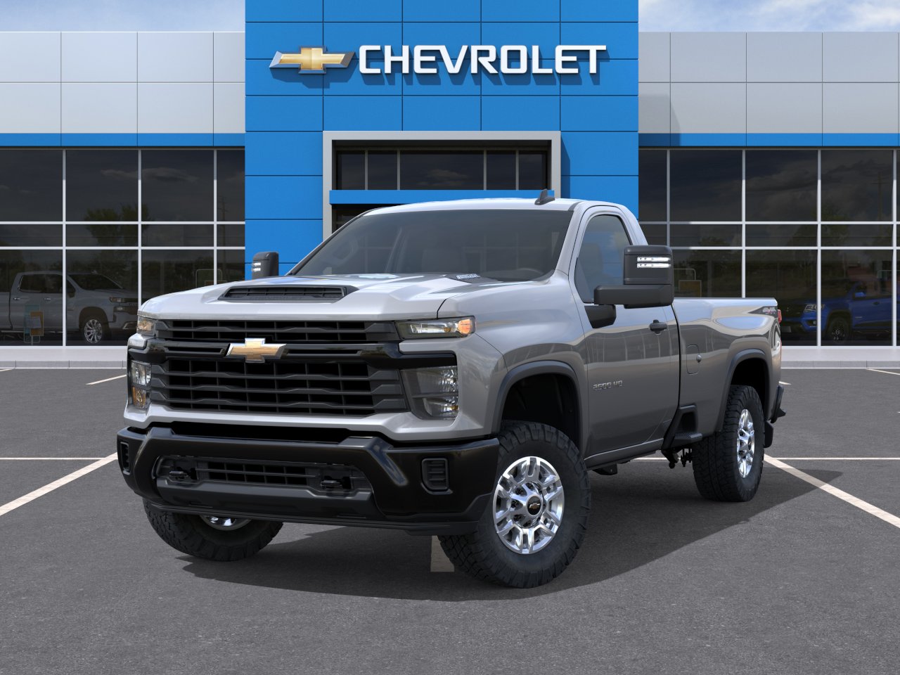 New 2026 Sterling Gray Metallic Chevrolet WT image 6