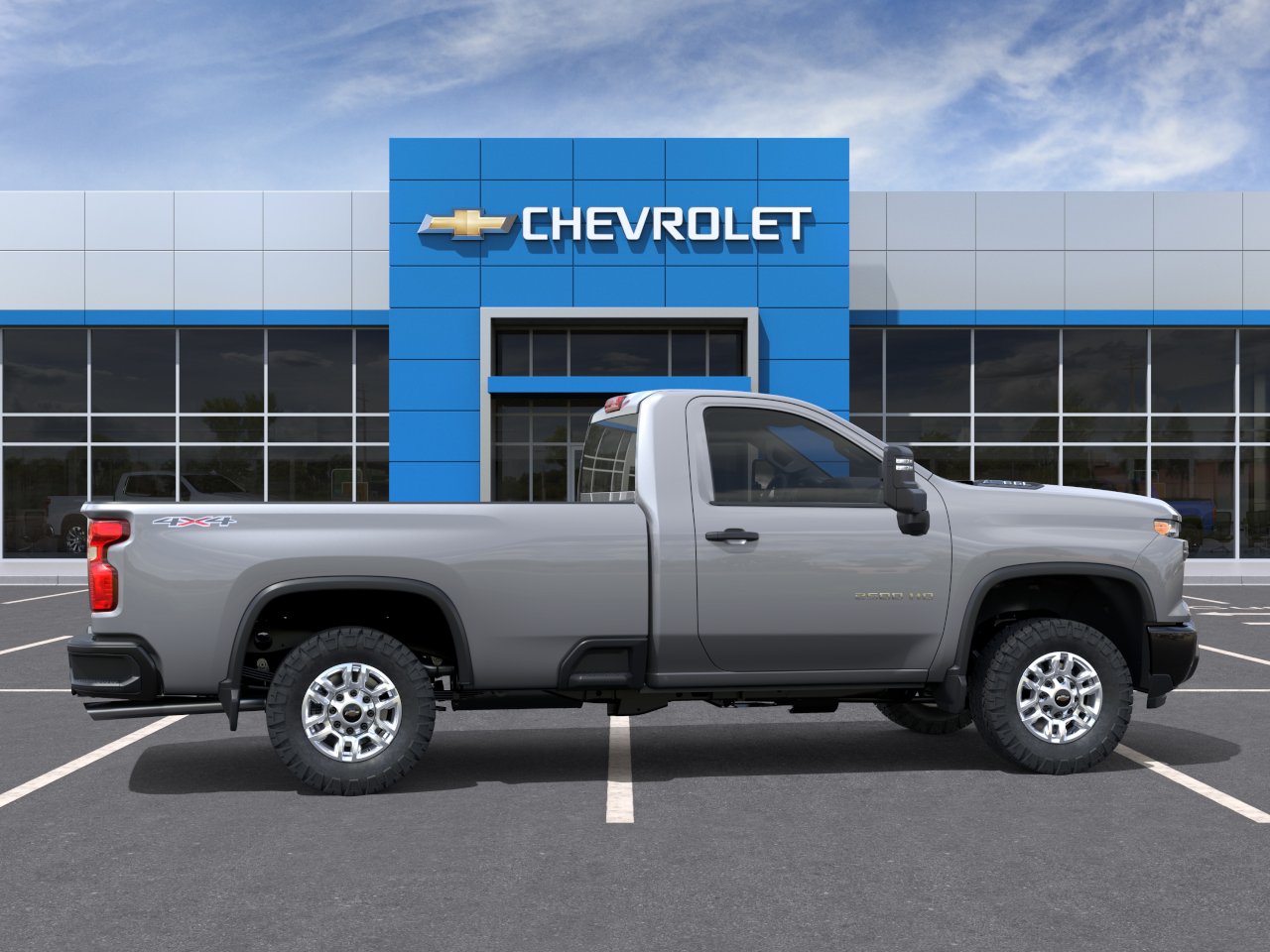 New 2026 Sterling Gray Metallic Chevrolet WT image 5