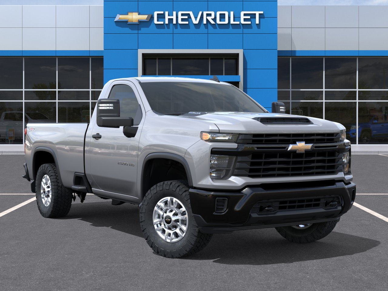 New 2026 Sterling Gray Metallic Chevrolet WT image 7