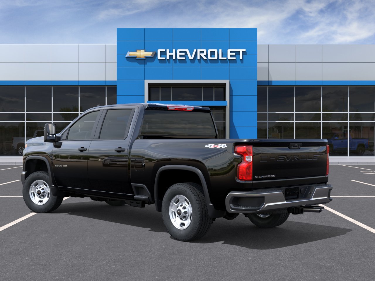 New 2026 Black Chevrolet WT image 3