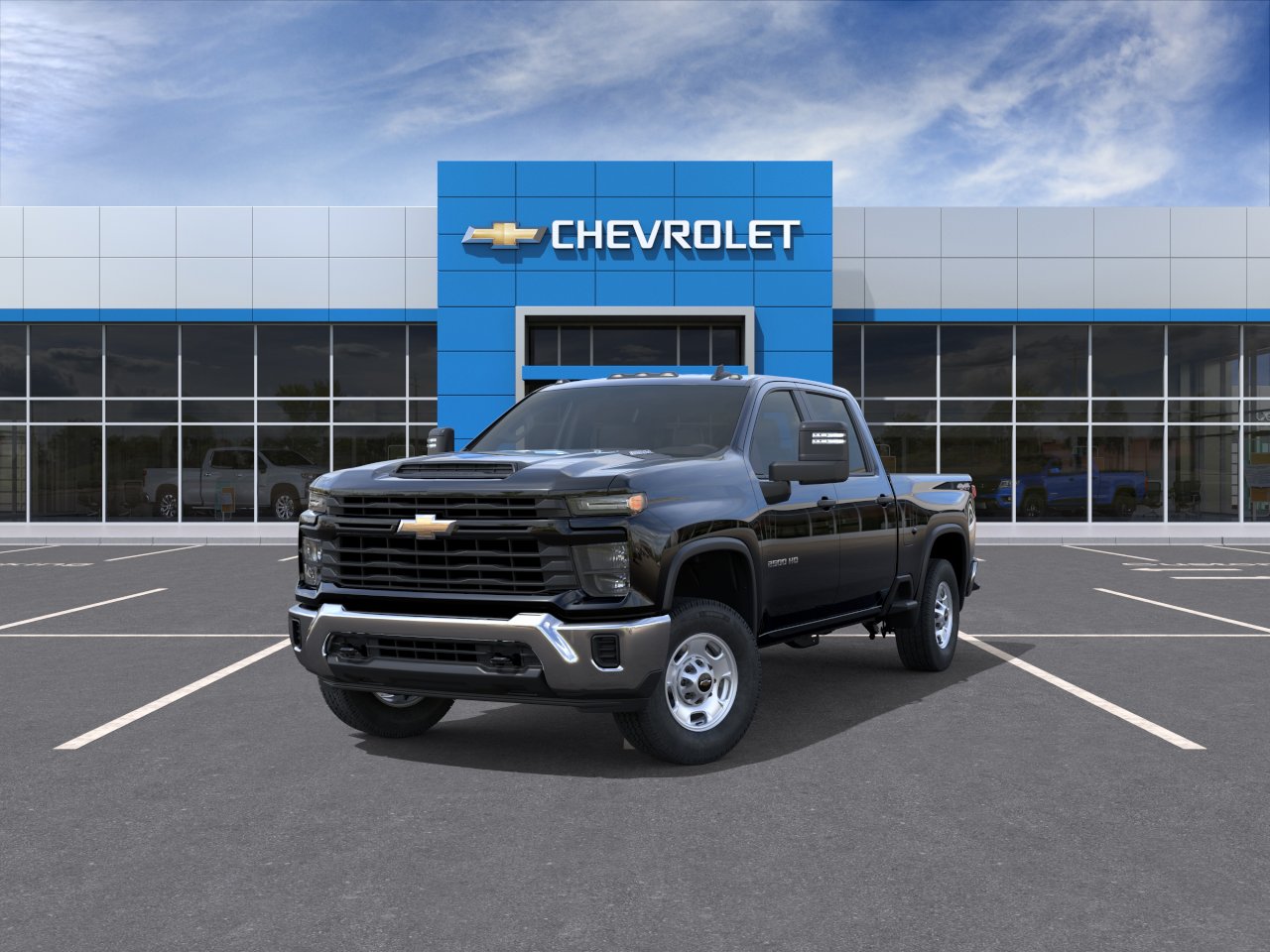 New 2026 Black Chevrolet WT image 8