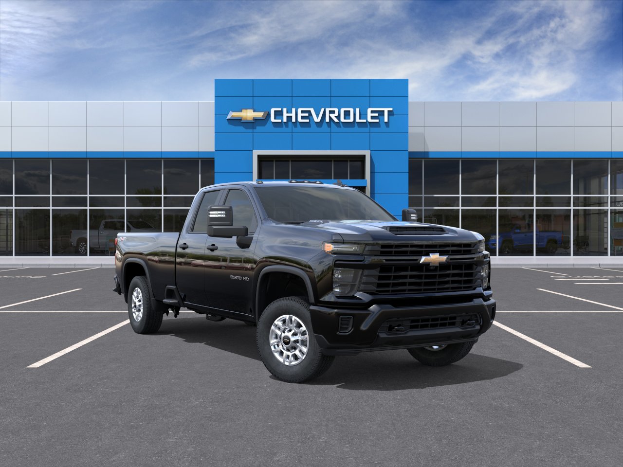 Double Cab Chevy Silveradonull