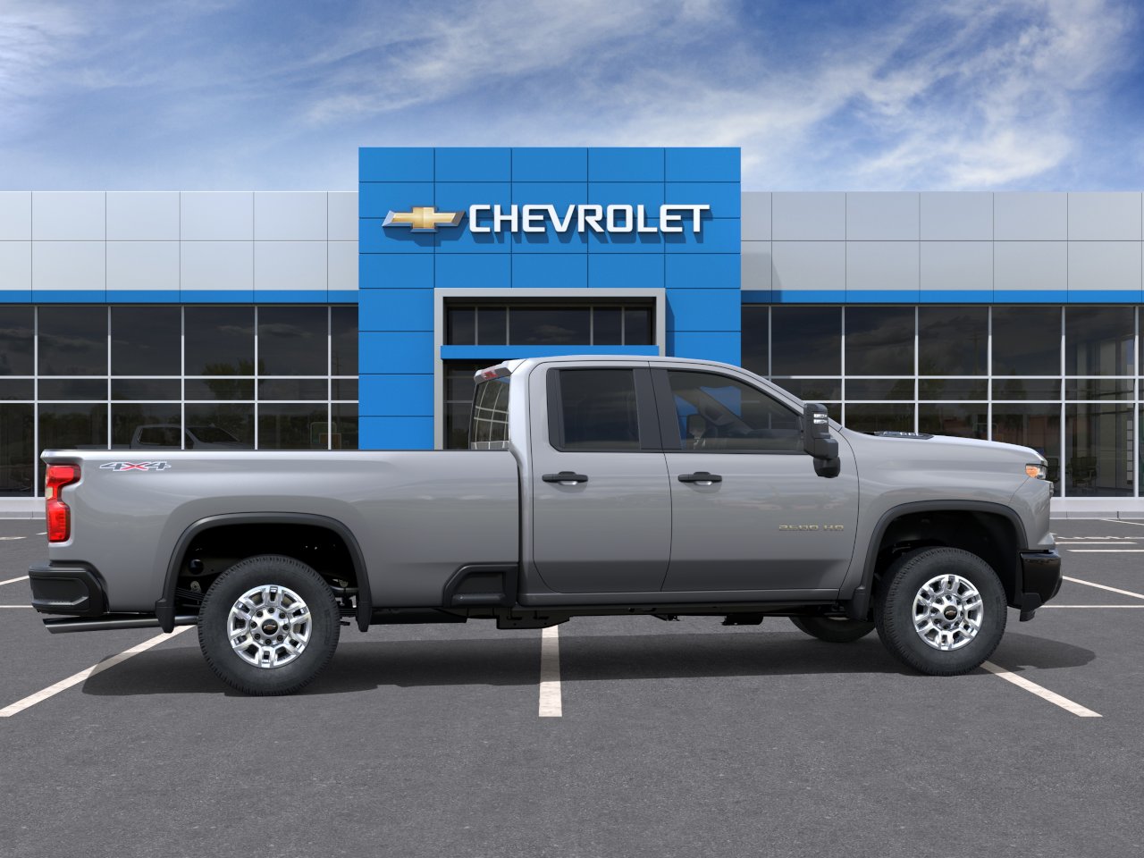 New 2026 Sterling Gray Metallic Chevrolet WT image 5