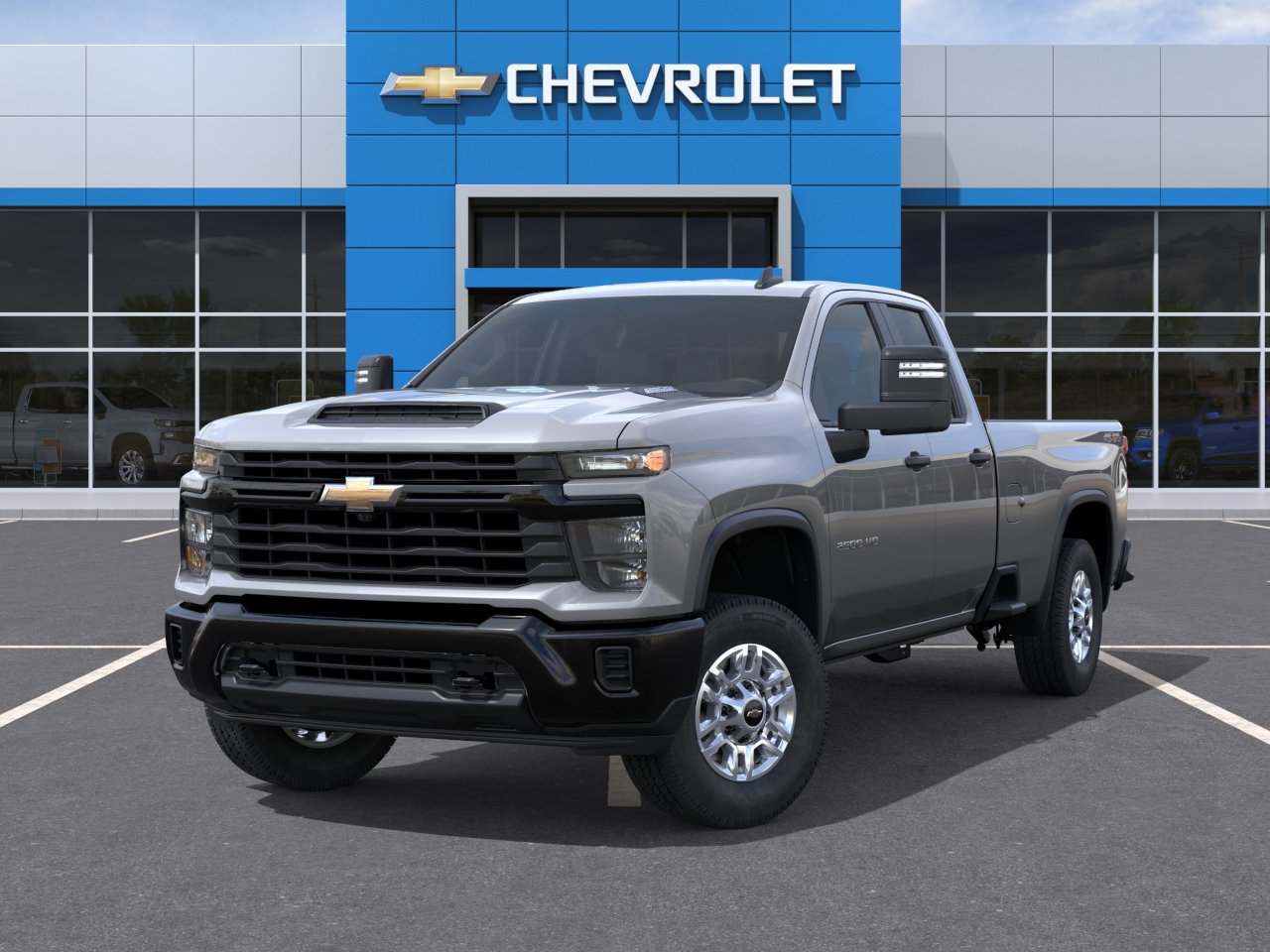 New 2026 Sterling Gray Metallic Chevrolet WT image 6
