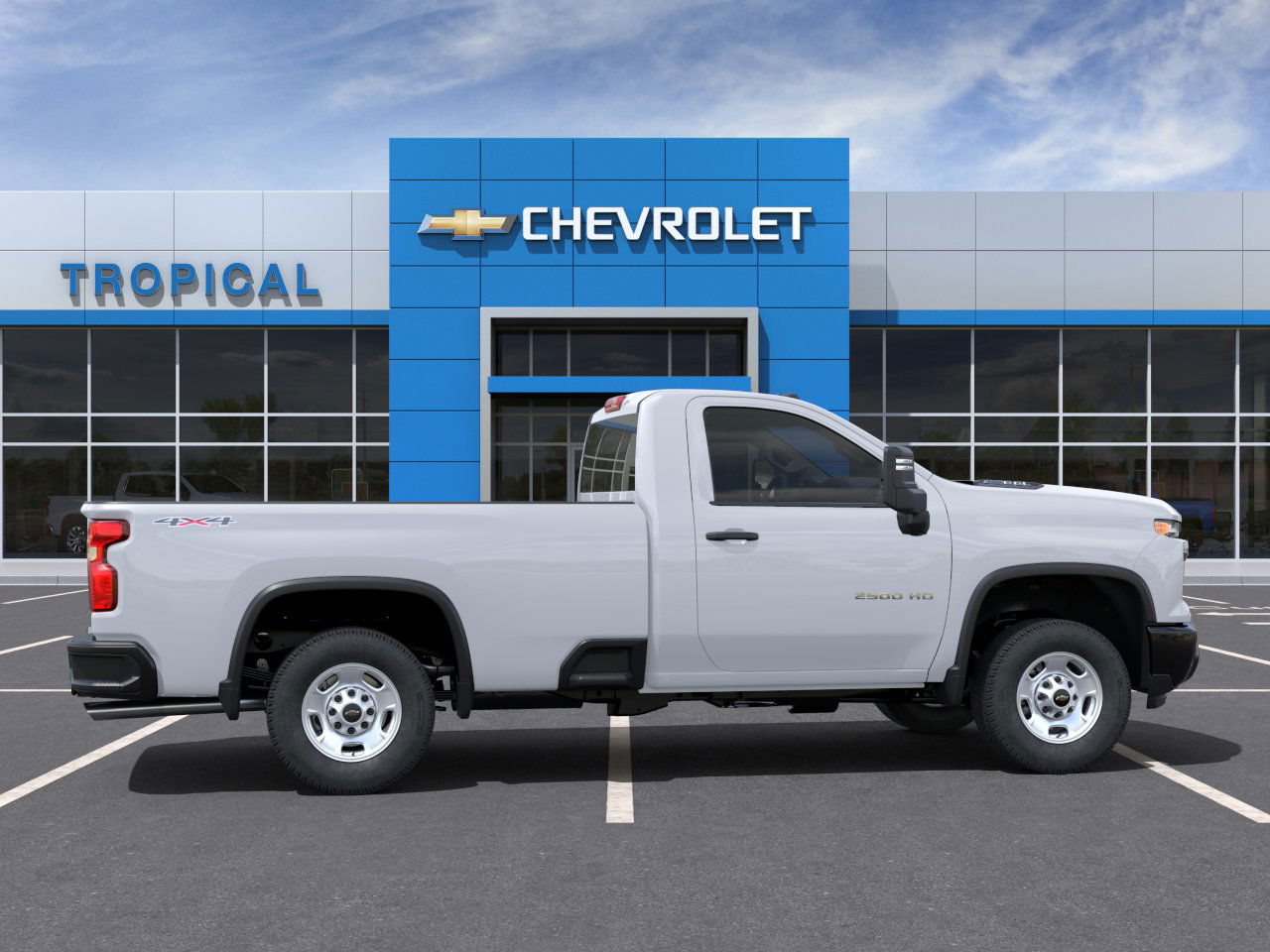 New 2025 Summit White Chevrolet WT image 35