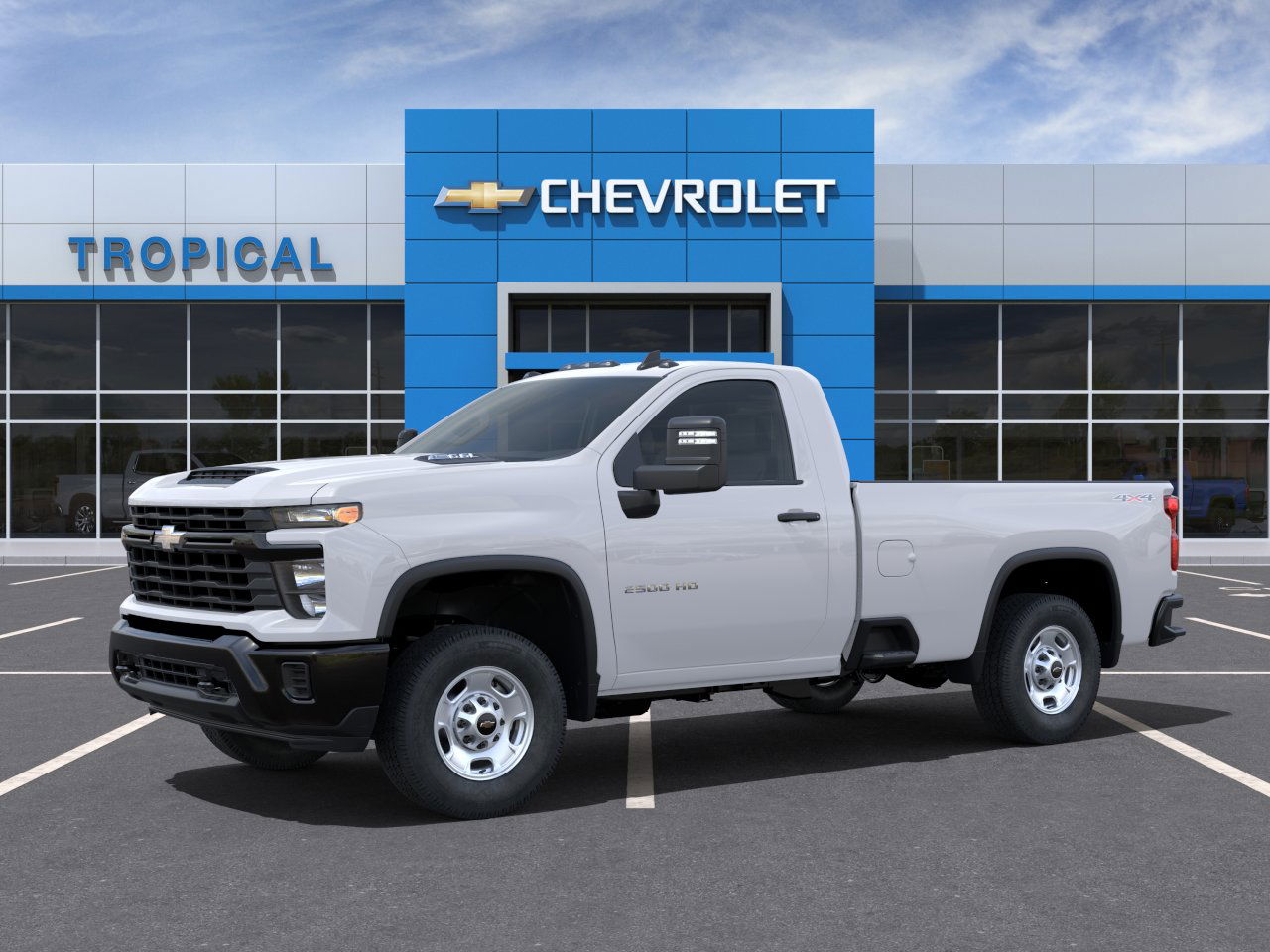 New 2025 Summit White Chevrolet WT image 32