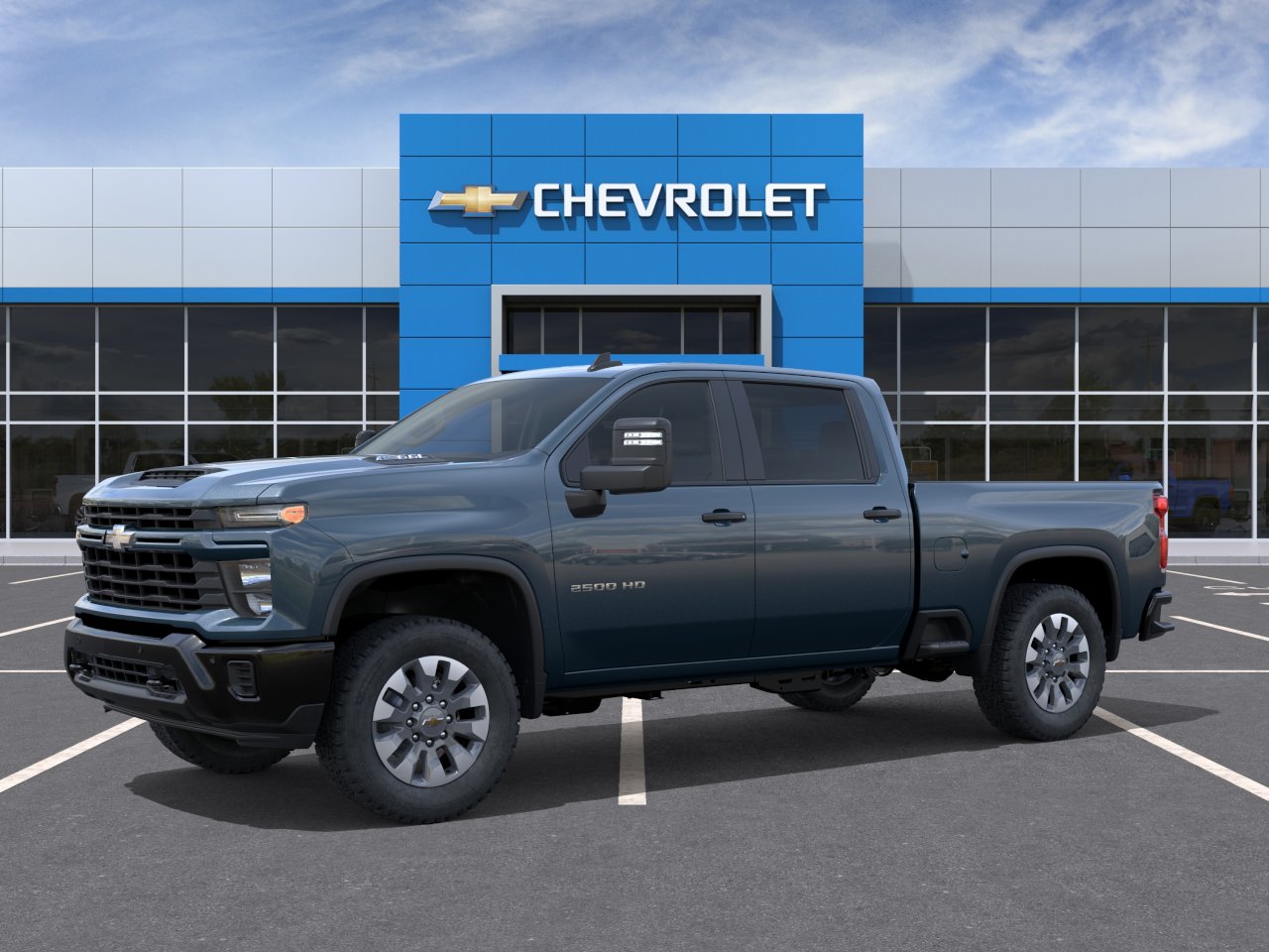 New 2026 Lakeshore Blue Metallic Chevrolet Custom image 2