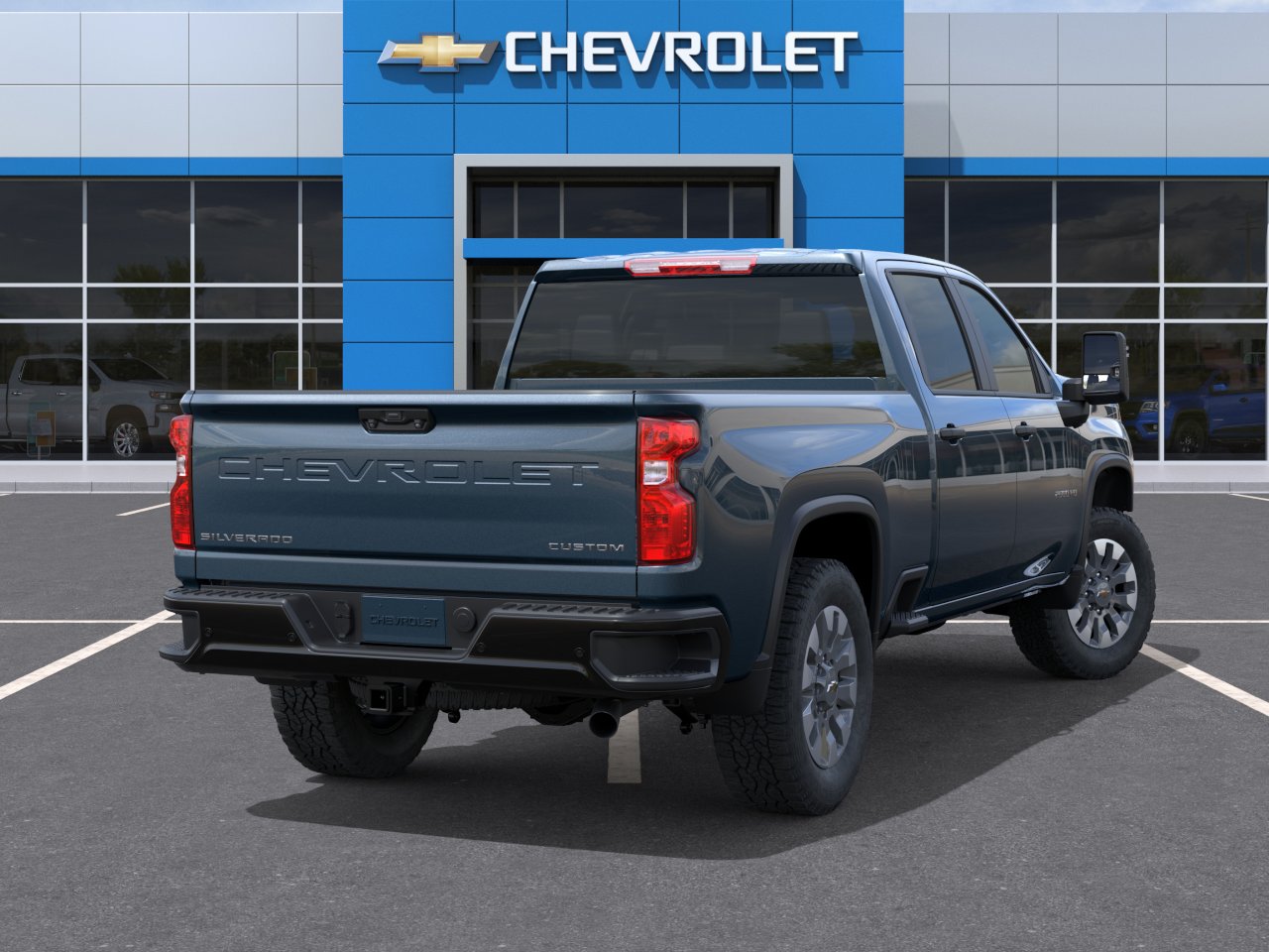 New 2026 Lakeshore Blue Metallic Chevrolet Custom image 4