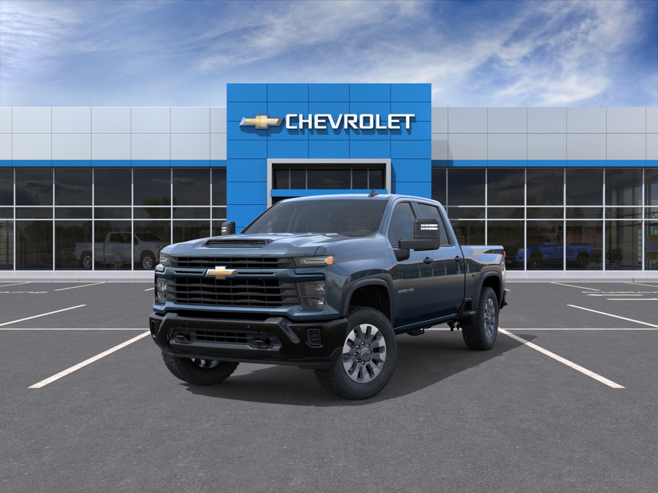 New 2026 Lakeshore Blue Metallic Chevrolet Custom image 8