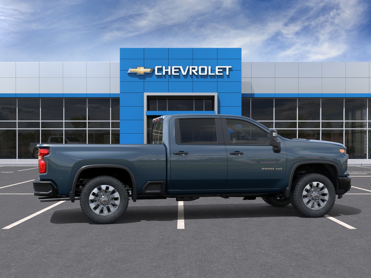 New 2026 Lakeshore Blue Metallic Chevrolet Custom image 5
