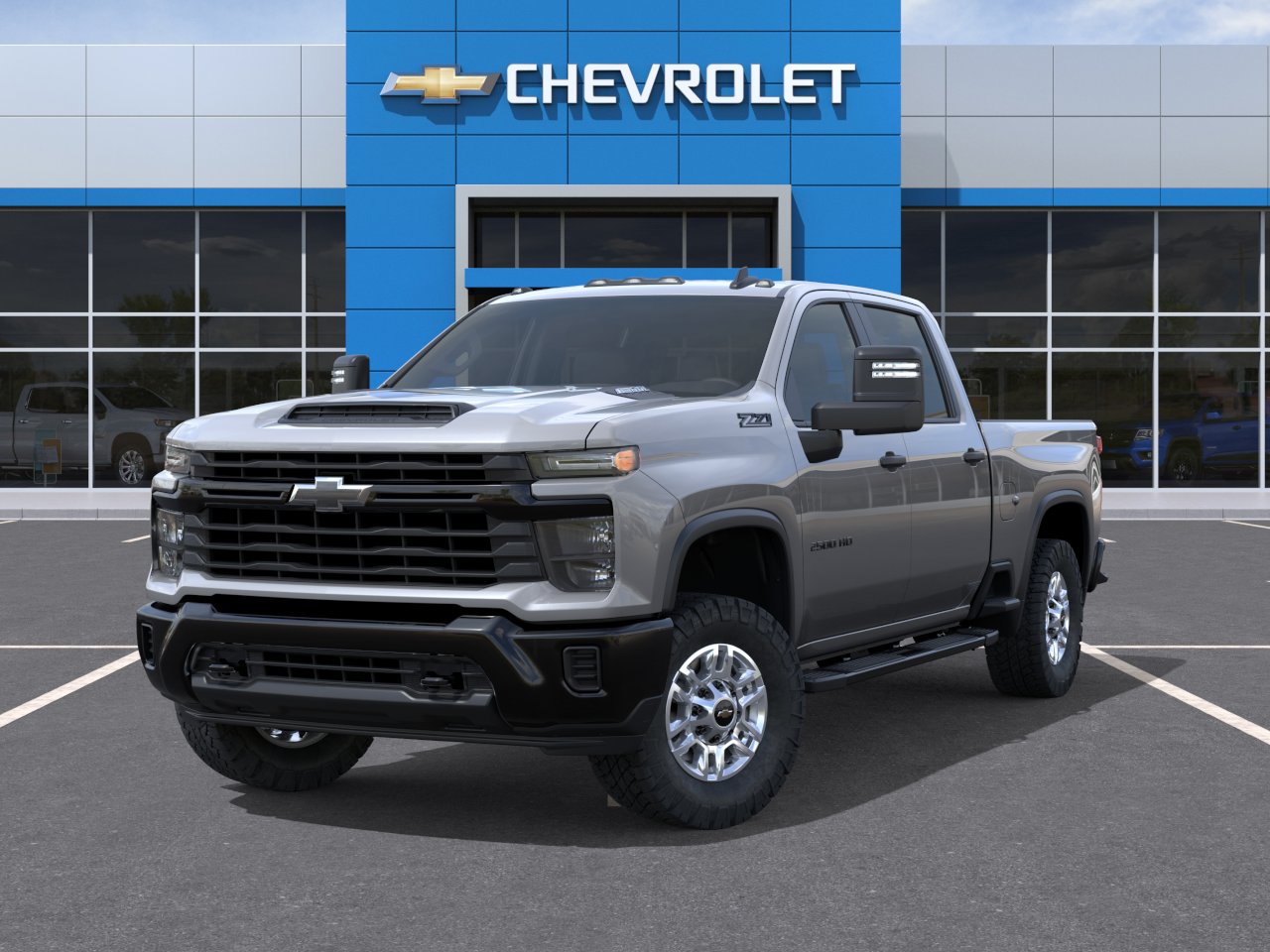 New 2026 Sterling Gray Metallic Chevrolet WT image 6