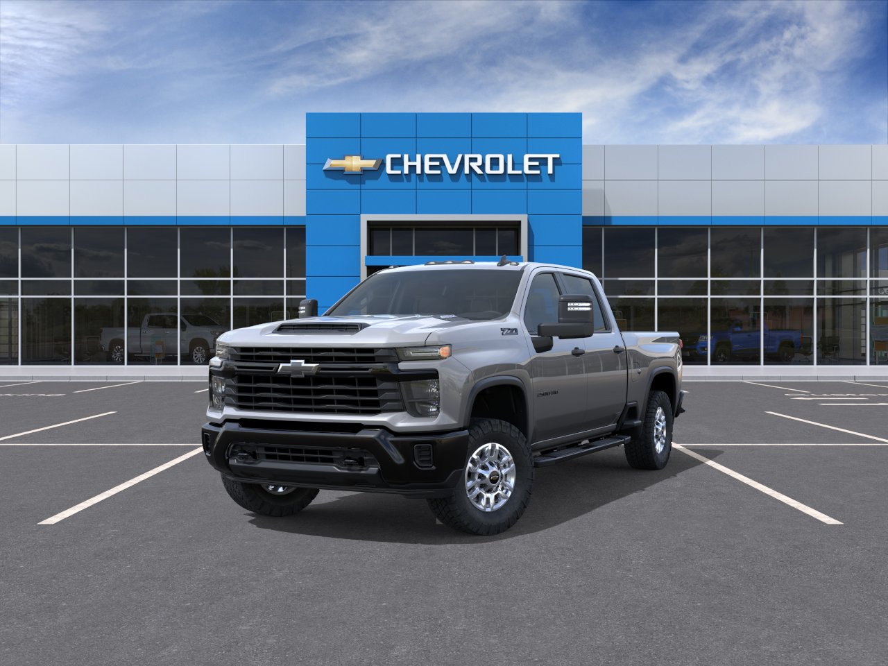 New 2026 Sterling Gray Metallic Chevrolet WT image 8