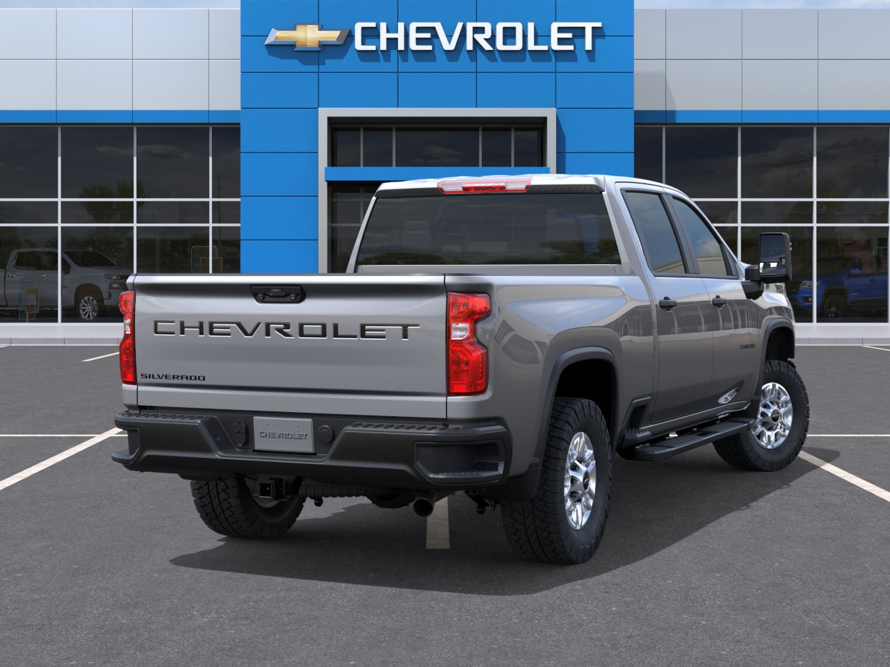 New 2026 Sterling Gray Metallic Chevrolet WT image 4