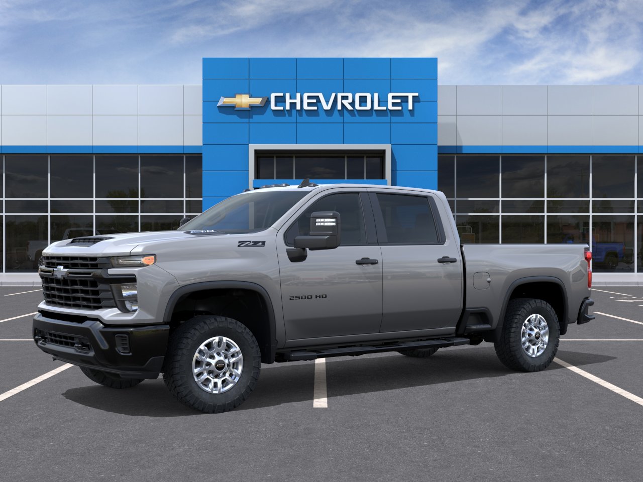 New 2026 Sterling Gray Metallic Chevrolet WT image 2