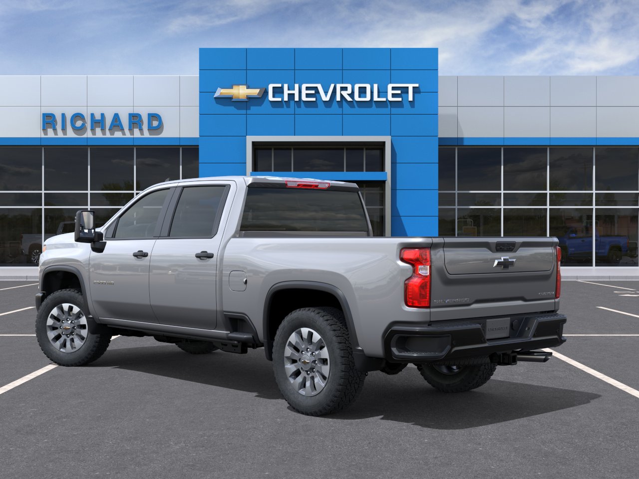 New 2026 Sterling Gray Metallic Chevrolet Custom image 3