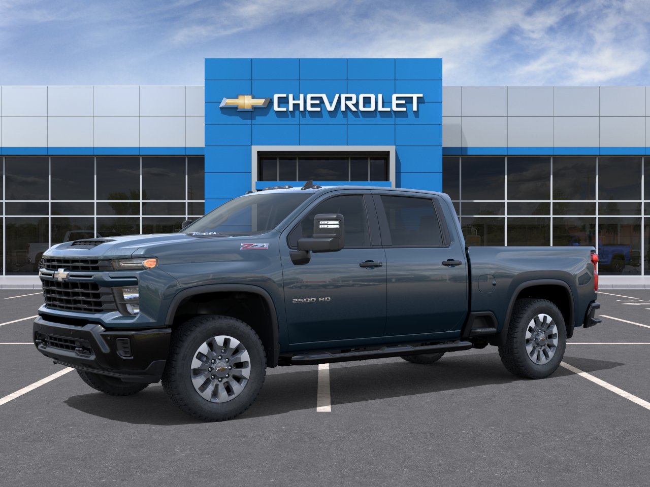 New 2026 Lakeshore Blue Metallic Chevrolet Custom image 26