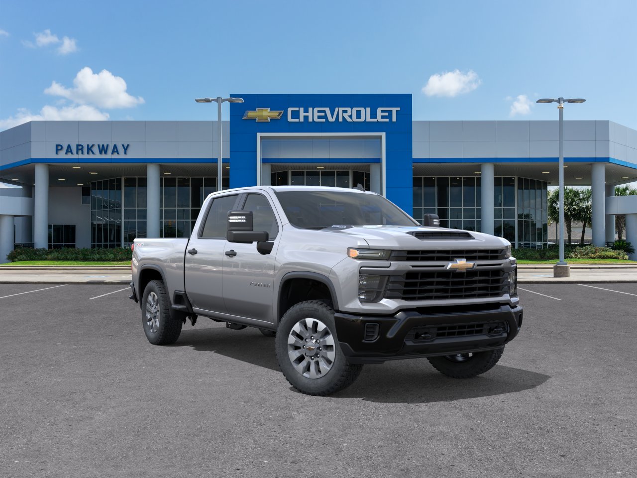 New 2026 Sterling Gray Metallic Chevrolet Custom image 25