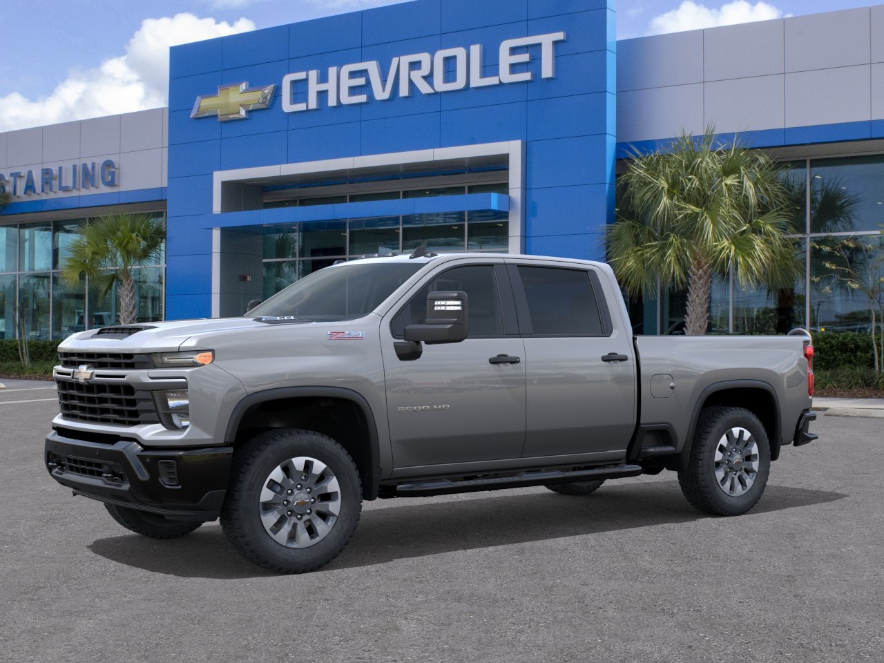 New 2026 Sterling Gray Metallic Chevrolet Custom image 2