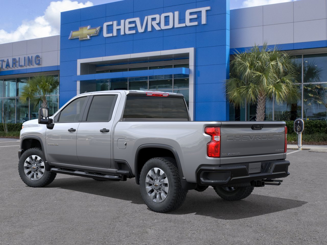 New 2026 Sterling Gray Metallic Chevrolet Custom image 3