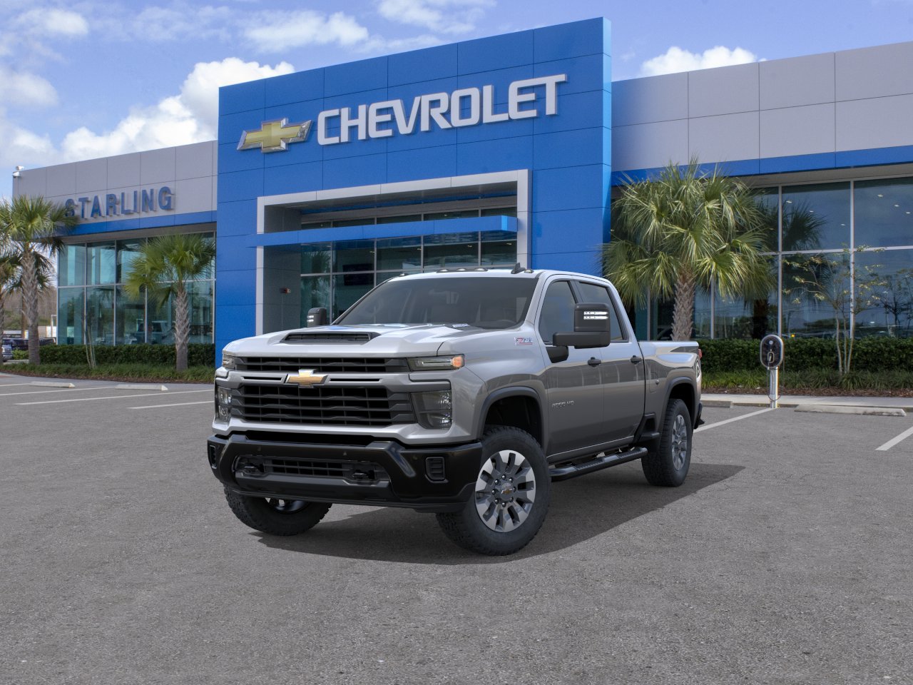 New 2026 Sterling Gray Metallic Chevrolet Custom image 8