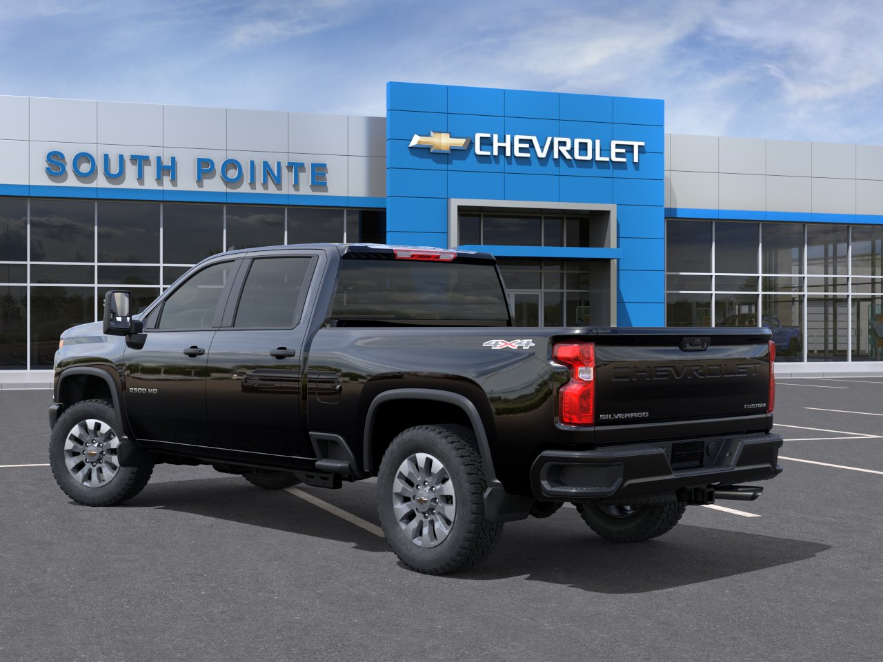 New 2026 Black Chevrolet Custom image 3