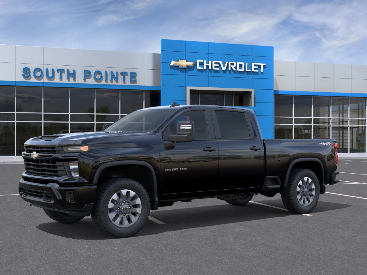 New 2026 Black Chevrolet Custom image 2