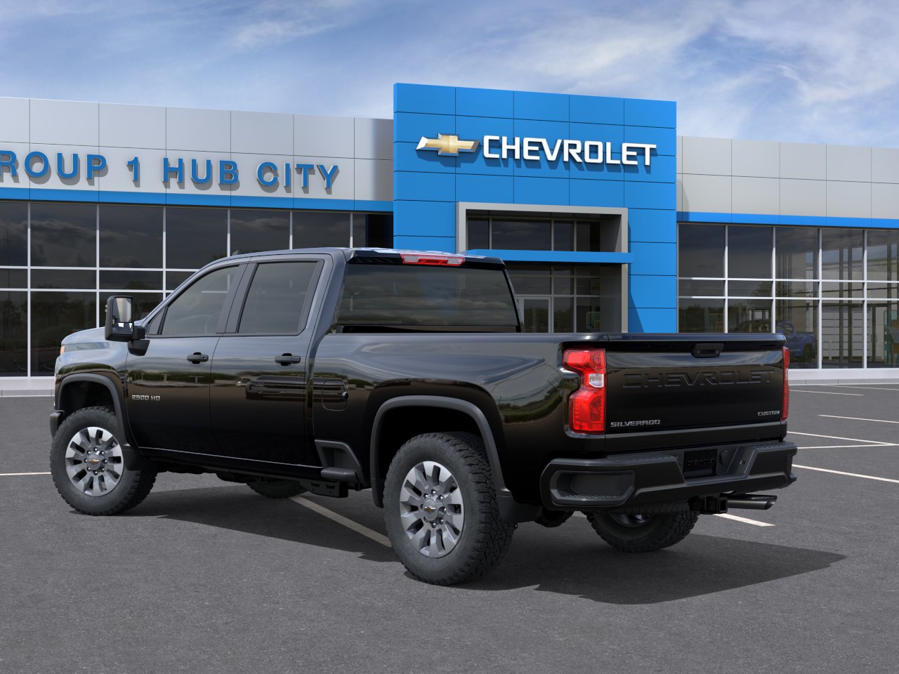 New 2026 Black Chevrolet Custom image 3