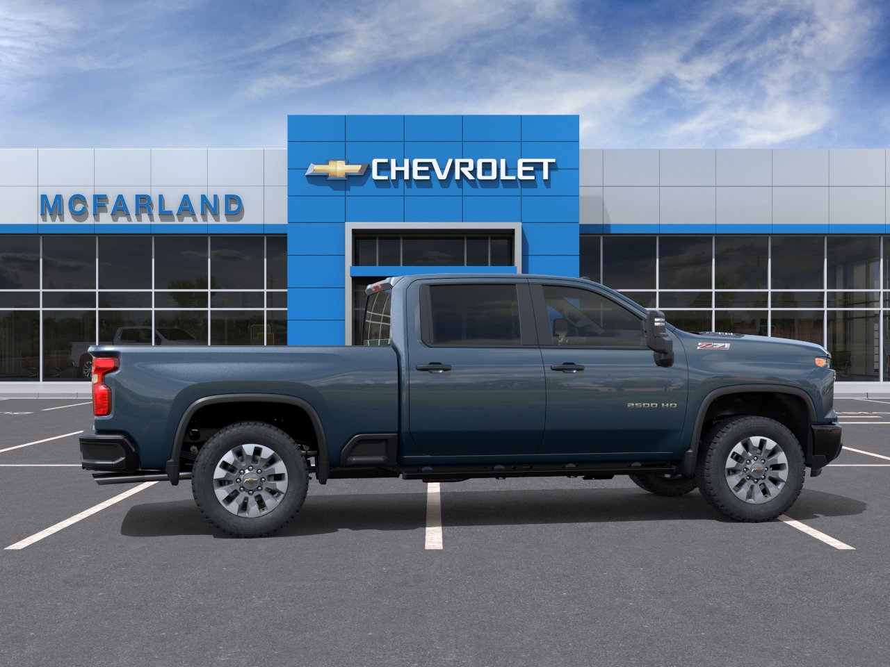 New 2026 Lakeshore Blue Metallic Chevrolet Custom image 5