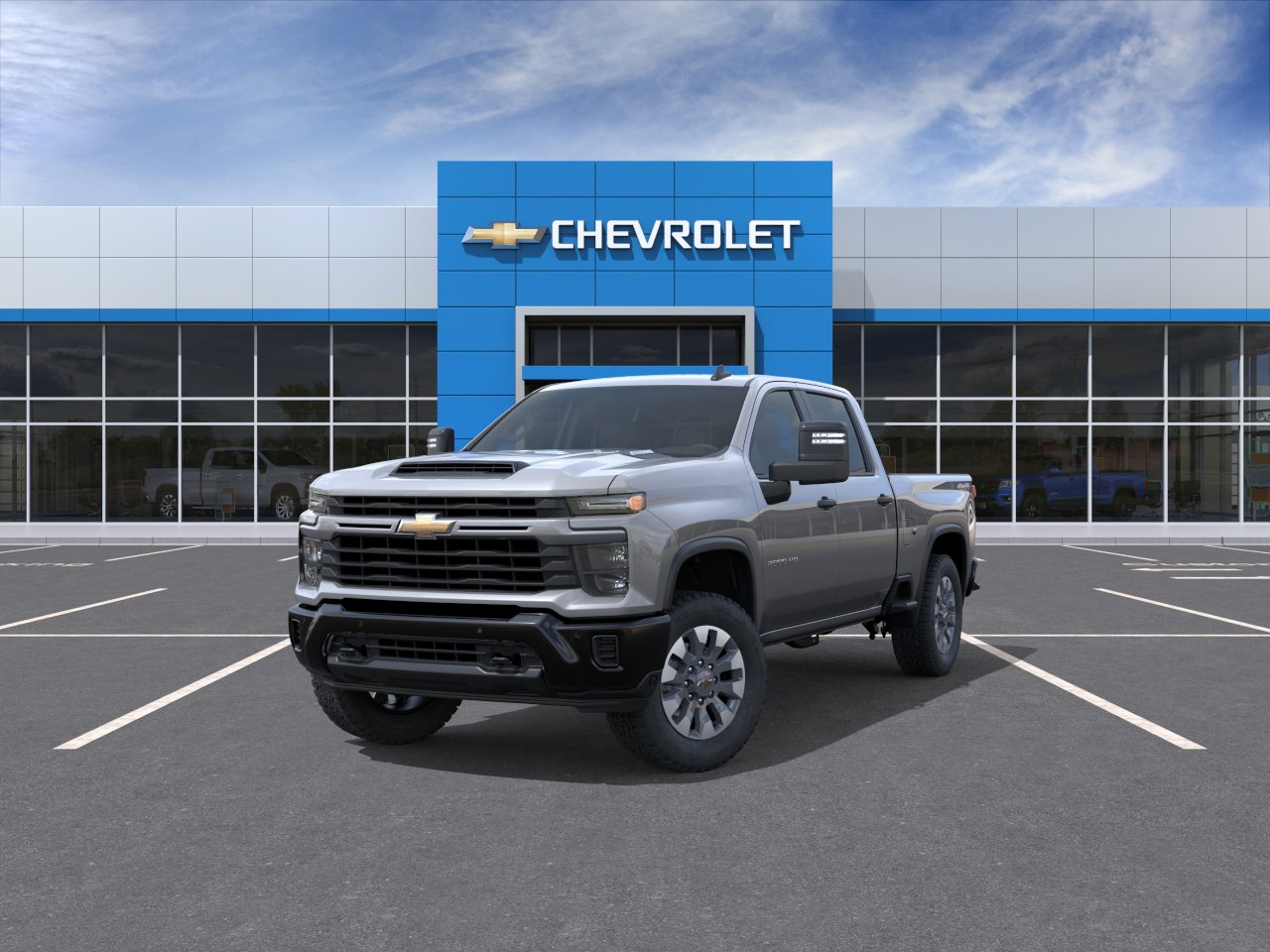 New 2026 Sterling Gray Metallic Chevrolet Custom image 8