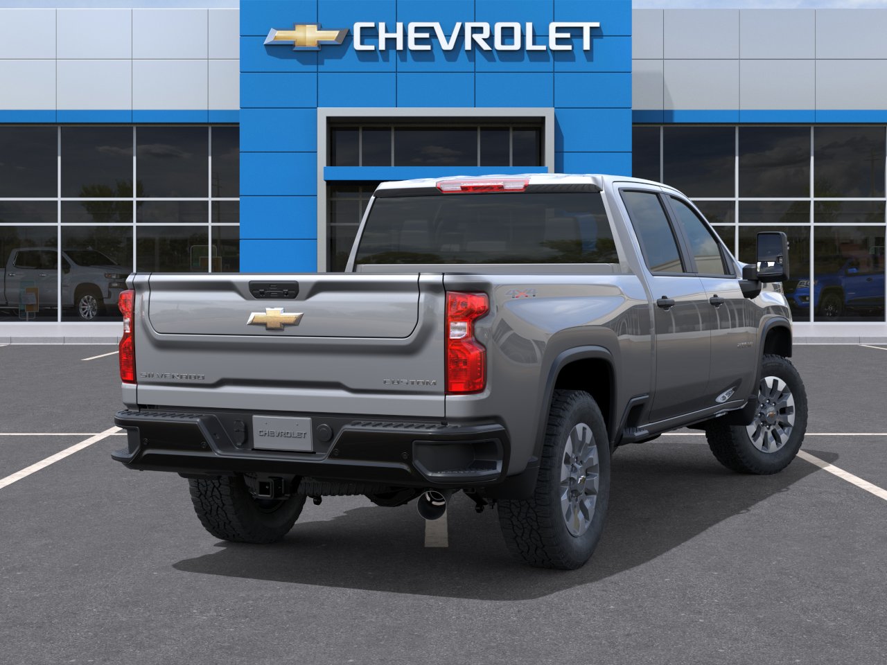 New 2026 Sterling Gray Metallic Chevrolet Custom image 4