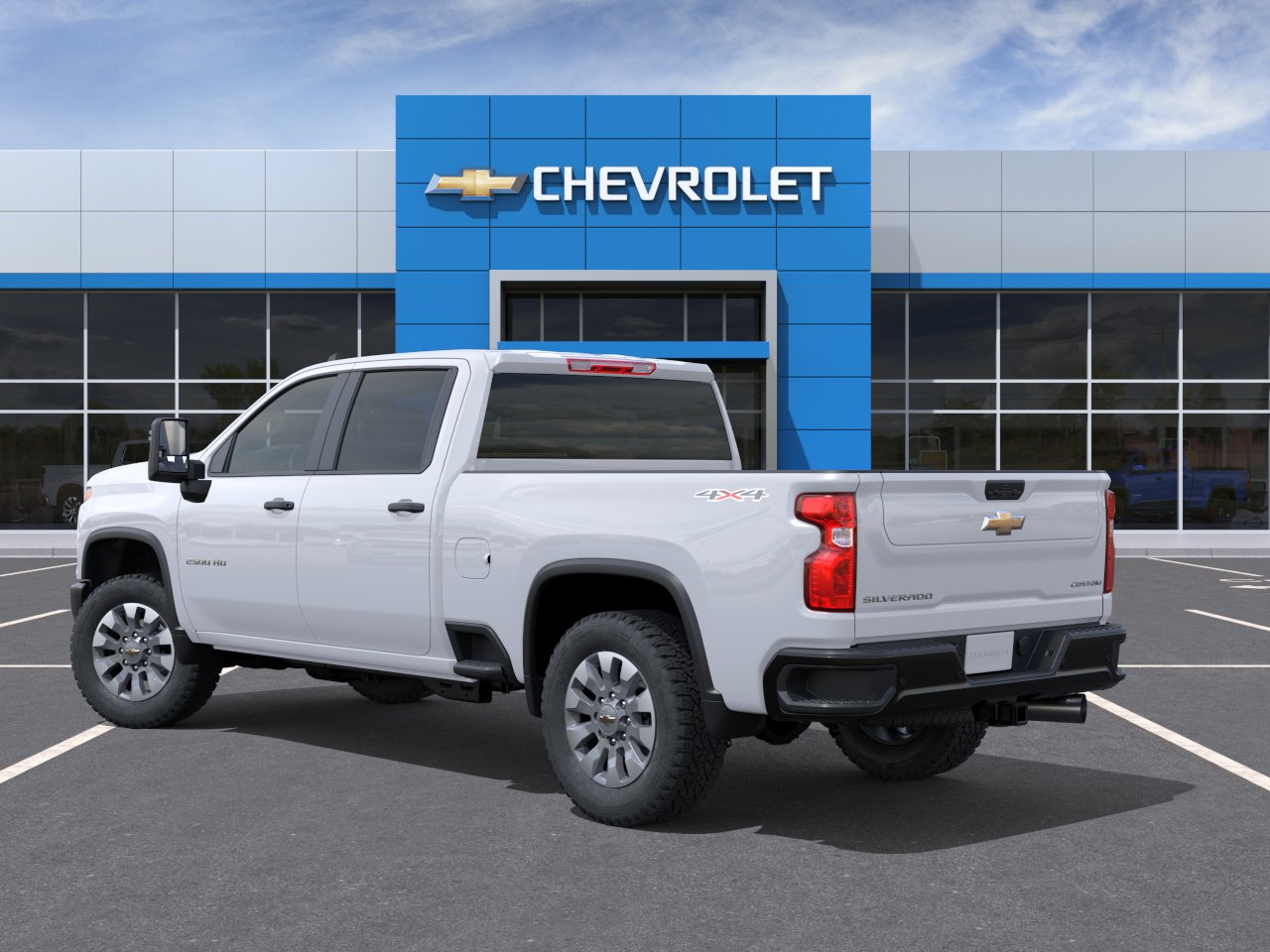 New 2026 Summit White Chevrolet Custom image 3