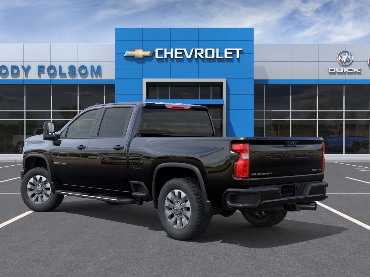 New 2026 Black Chevrolet Custom image 3