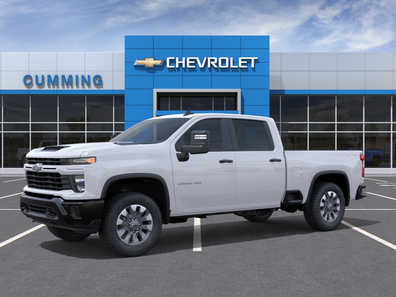 New 2026 Summit White Chevrolet Custom image 3