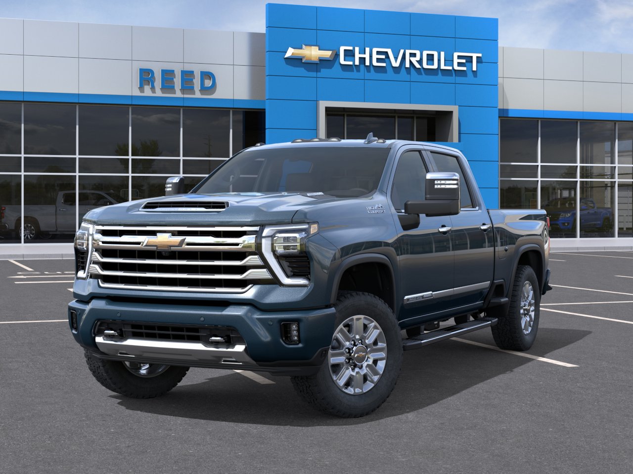 New 2026 Lakeshore Blue Metallic Chevrolet High Country image 34