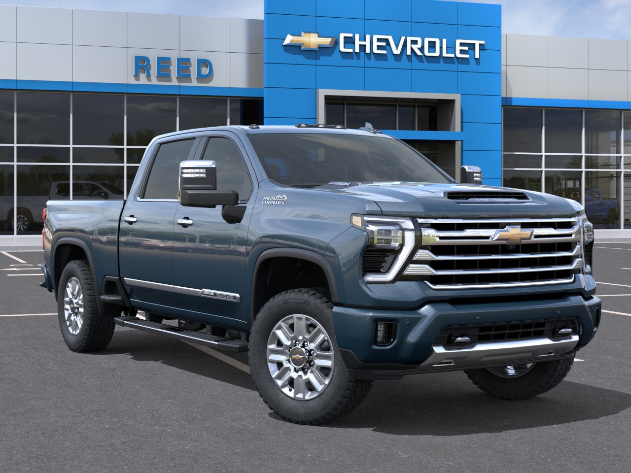 New 2026 Lakeshore Blue Metallic Chevrolet High Country image 35