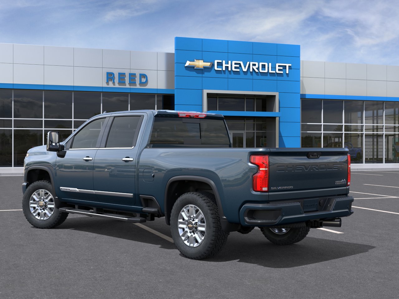 New 2026 Lakeshore Blue Metallic Chevrolet High Country image 31