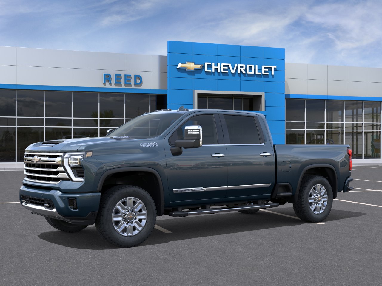 New 2026 Lakeshore Blue Metallic Chevrolet High Country image 30