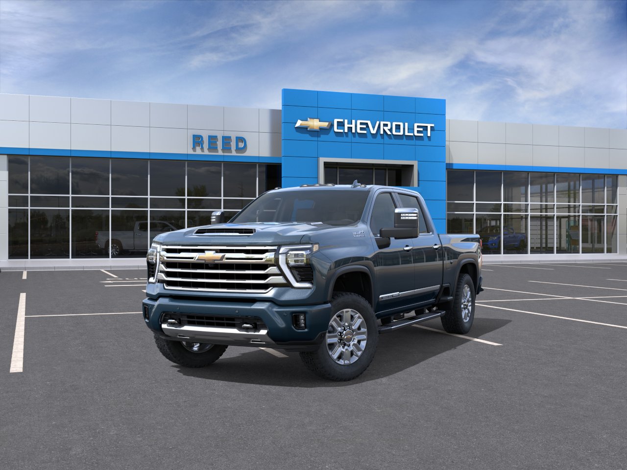 New 2026 Lakeshore Blue Metallic Chevrolet High Country image 36